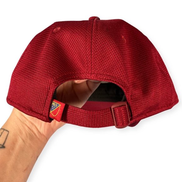New Era MLS Real Salt Lake RSL Hat Official On field Burgundy Game Cap - Picture 4 of 6
